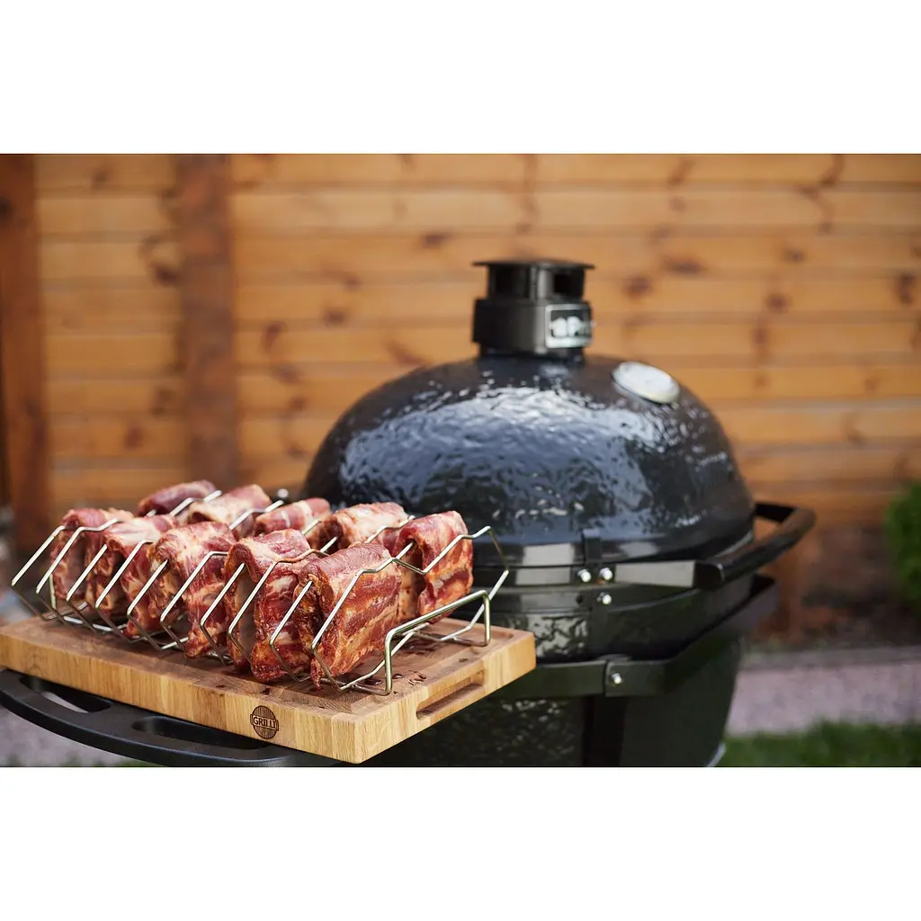 Керамический угольный гриль Primo X Large Oval All in One (PGCXLCG) - фото 12