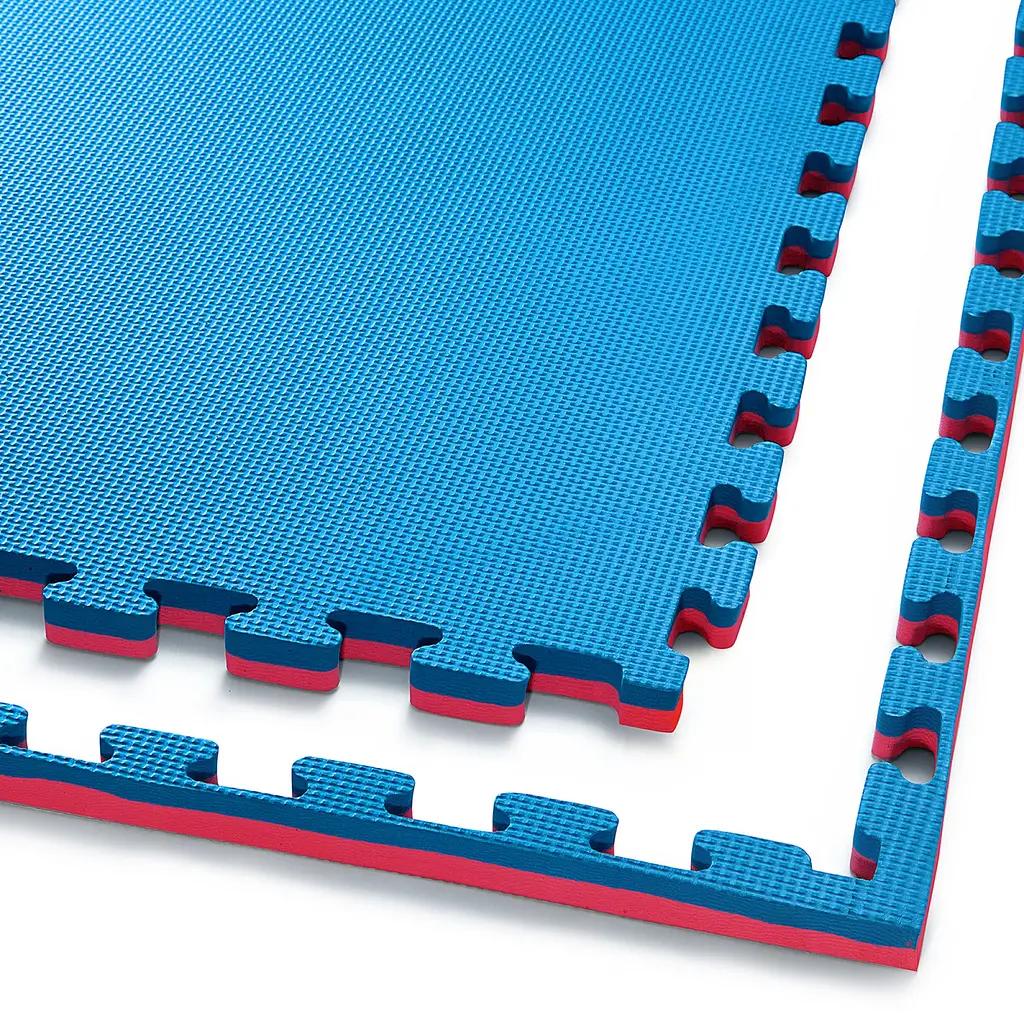 Мат-пазл (ласточкин хвіст) 4FIZJO Mat Puzzle EVA 100 x 100 x 2 cм Blue/Red 4FJ0167 (P-5907739310002) - фото 3