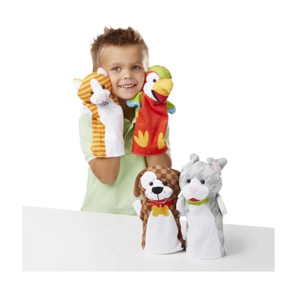 Набір для творчості Melissa & Doug Ляльковий театр Домашні тварини (MD19084) - фото 6