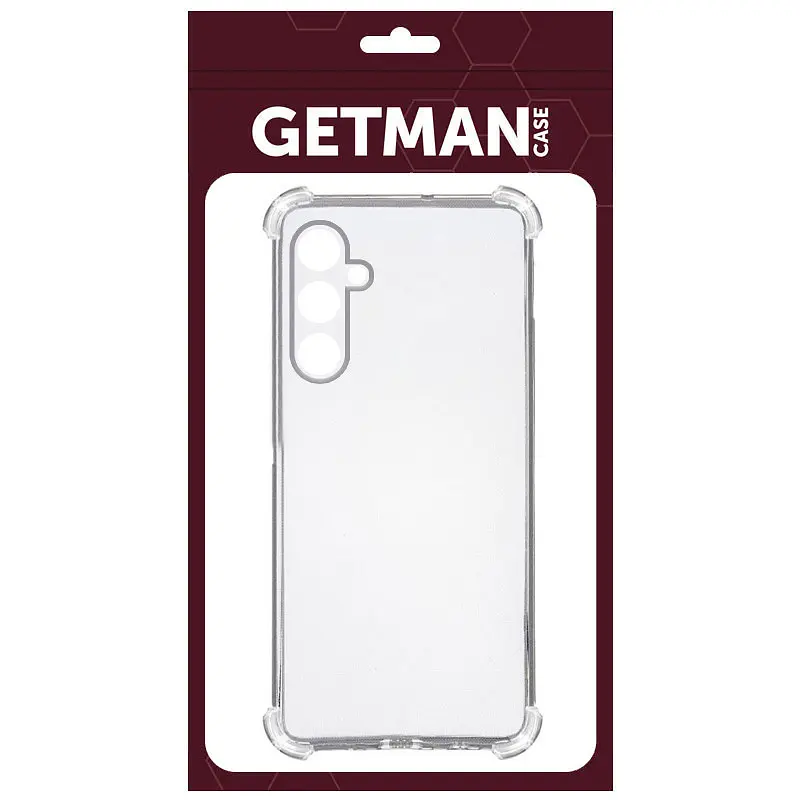 TPU чехол GETMAN Ease logo усиленные углы Full Camera для Samsung Galaxy A56 5G / A36 5G - фото 3