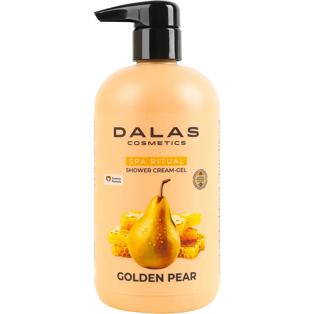 Крем-гель для душу Dalas Cosmetics SPA Ritual Golden pear 550 мл