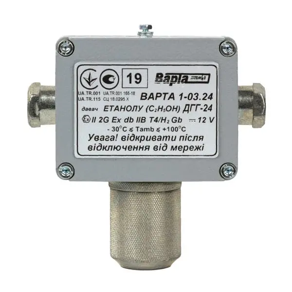 Датчик горючих газів промисловий Теміо ДГГ-24 для блоку керування ВАРТА 1-03.24 / ВАРТА 1-03.24П (96-00104) - фото 6