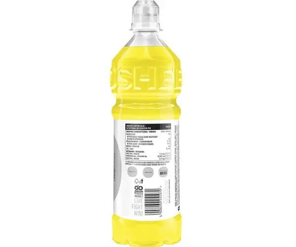 OSHEE Isotonic Sport Zero Lemon, 0,75 л, Напій ізотонічний негазований Лимон Оші, без цукру, ПЕТ - фото 2