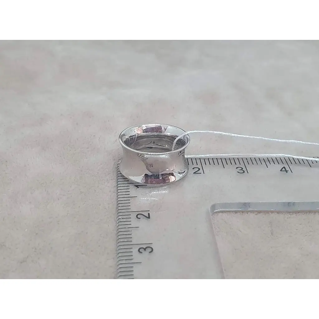 Срібна сережка для пірсингу вуха Ірій Тунелі. 40055ШТ - фото 5