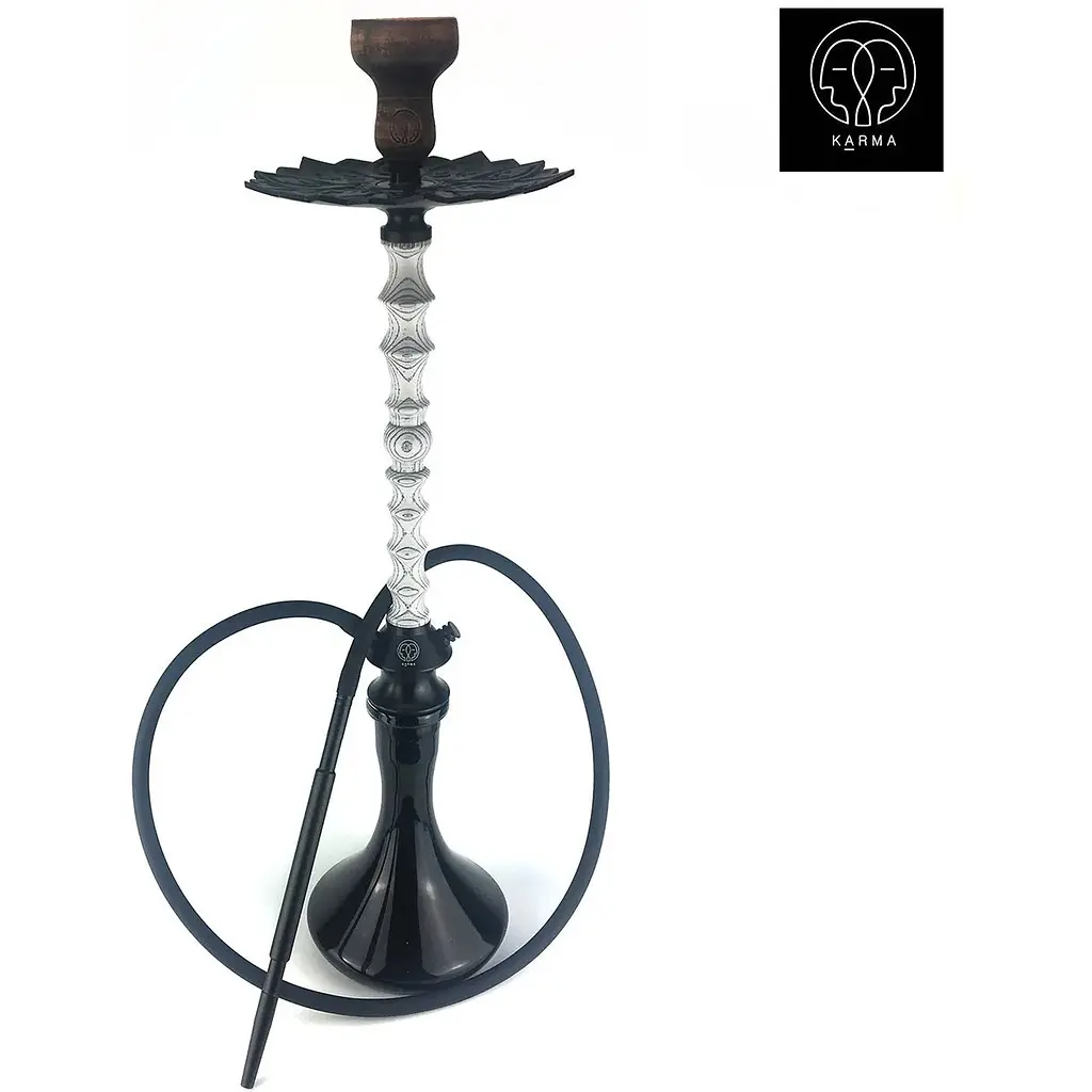 Кальян KARMA HOOKAH 1.1 White (Craft Black) - фото 2