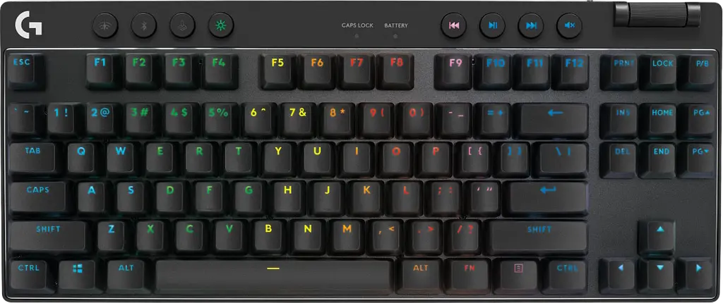 Клавіатура Logitech G PRO X TKL Lightspeed RGB Black (920-012136) - фото 4