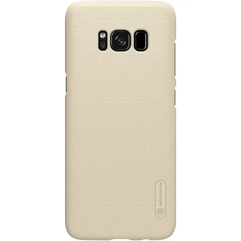 Чохол-накладка Nillkin Super Frosted Shield Samsung Galaxy S8+ G955 Gold - фото 2