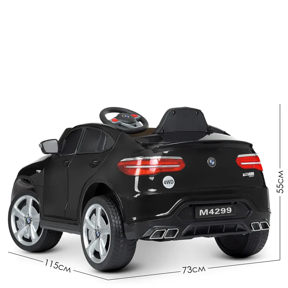 Дитячий електромобіль Bambi M 4299EBLRS-2 до 30 кг - фото 3