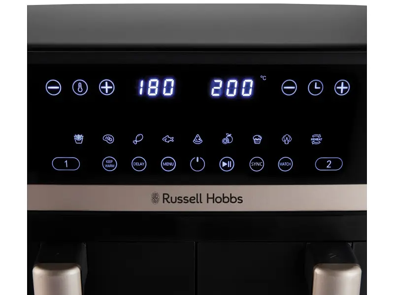 Мультипіч (аерофритюрниця) Russell Hobbs SatisFry DualBaske 27680-56 - фото 4