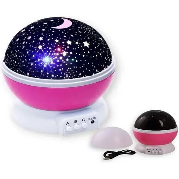 Проектор звездного неба Star Master Dream розовый (313) - фото 3