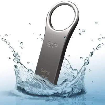 USB флеш накопичувач Silicon Power 64GB Jewel J80 Titanium USB 3.0 (SP064GBUF3J80V1T) - фото 3