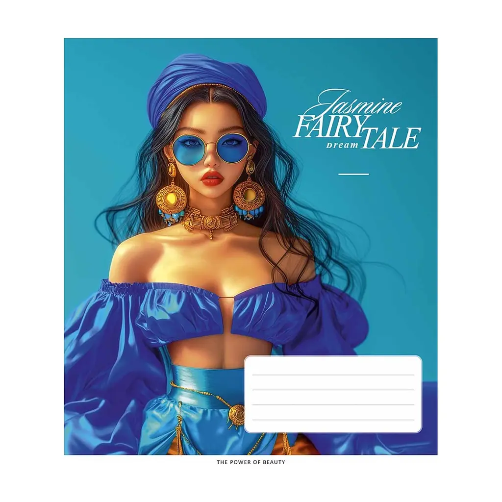 Зошит Школярик Fairytale 48 аркушів клітинка (048-3542K), в асортименті - фото 5