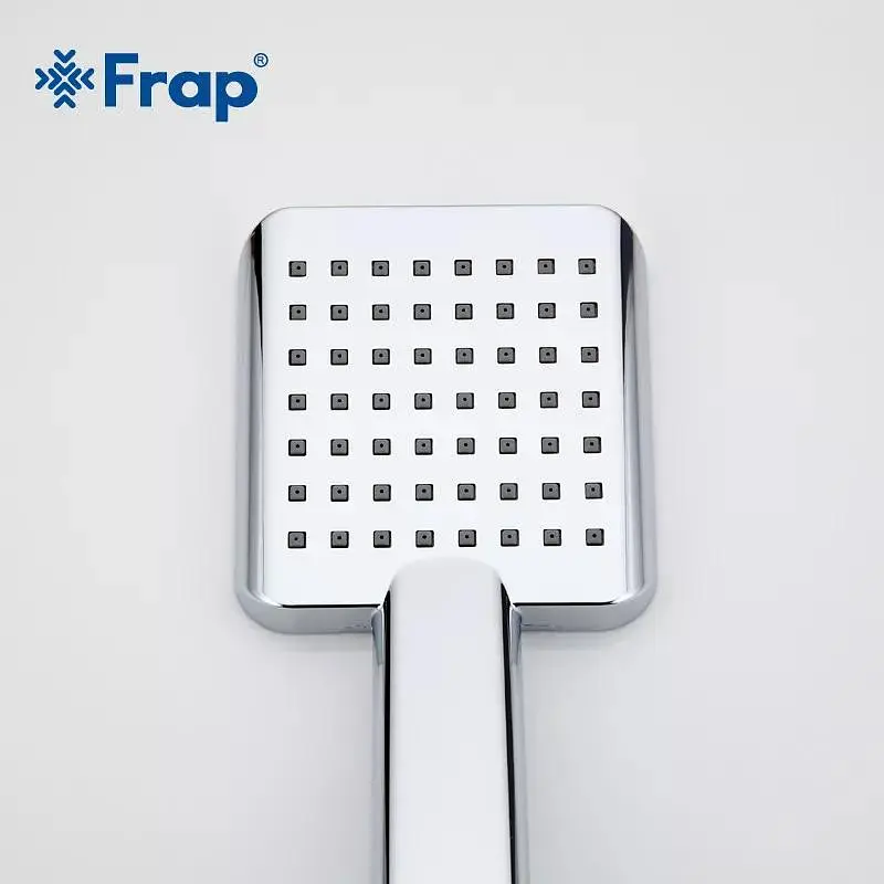 Ручний душ 1-режим, хром Frap F001, Хром - фото 3
