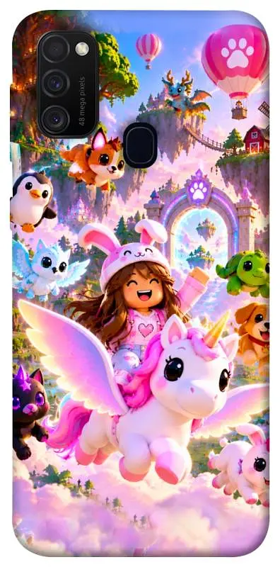 TPU чохол Demsky Happy chaos для Samsung Galaxy M30s / M21