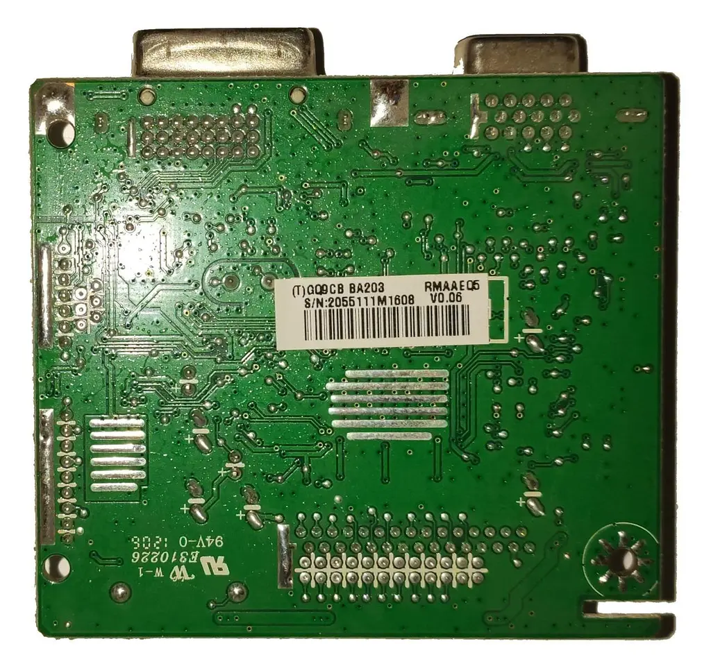 Материнская плата монитора Acer B223W (715G2883-1-6) "Б/У" - фото 2