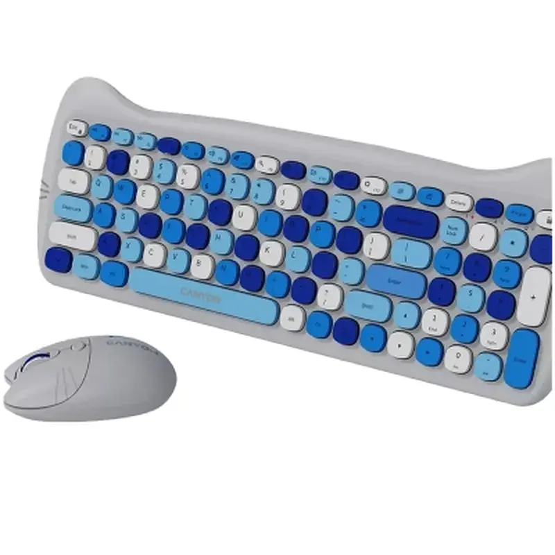 Комплект Canyon HSET-W6 Kitty Edition Wireless UA Blue (CNS-HSETW6BL) - фото 5
