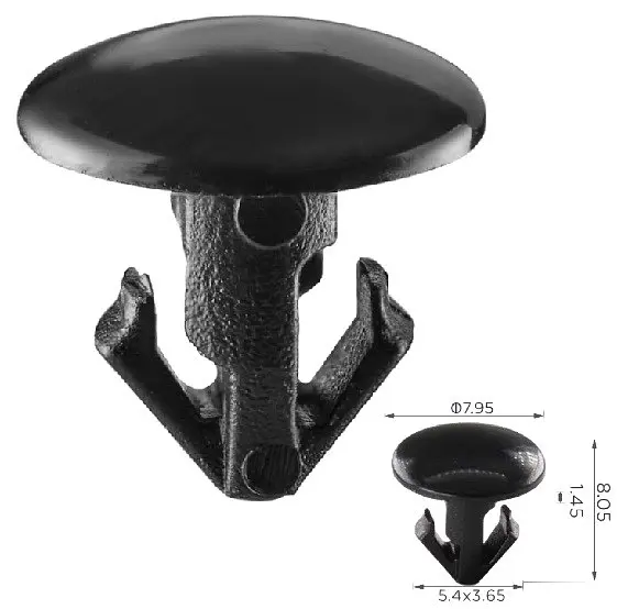 Кліпса для обшивки, кузов Nissan, Infiniti (82850JG00C, 80850-CA003, 80850CA003) (C1396)