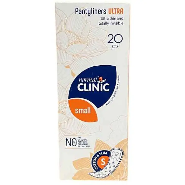 Прокладки щоденні NORMAL CLINIQUE 20шт Comfort - cotton&slim 150мм