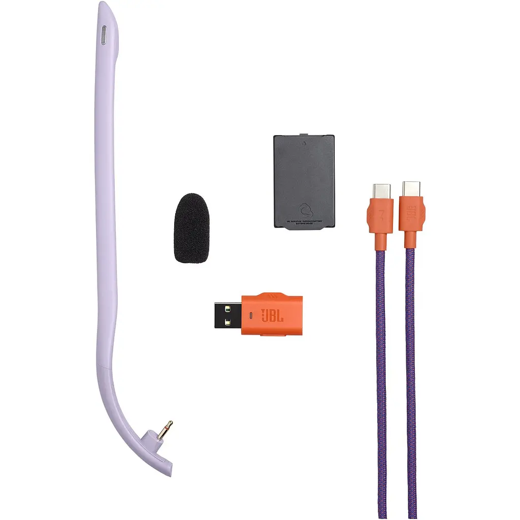 Ігрові навушники JBL Quantum 650 Purple (JBLQTUM650PUR) [166231] - фото 9
