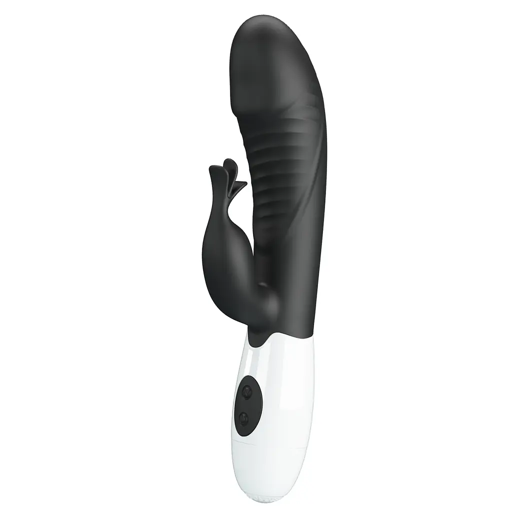 Вібратор Pretty Love Rasmussen Dual Vibrator Black - фото 4