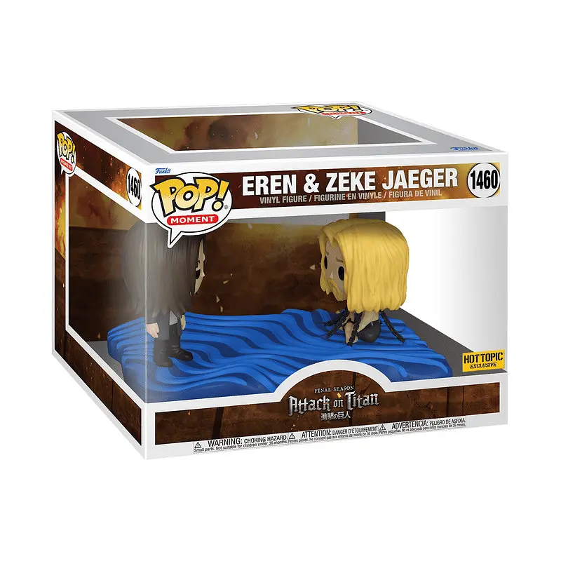 Фигурка Funko Pop Фанко Поп Эрен и Зик Eren Zeke Атака титанов Attack on Titan 10 см AT EMZ 1460 - фото 3