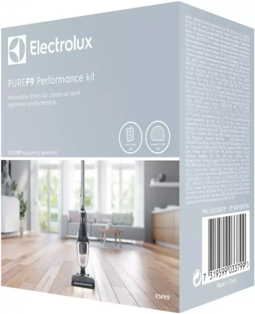 Фільтри для пилососа ELECTROLUX ESPK9 (Змінний комплект для серії PURE F9) - фото 2