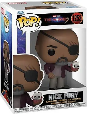 Фигурка Funko Pop Marvels Nick Fury Марвел Ник Фьюри 10 см (FP TM NF 1253) - фото 3
