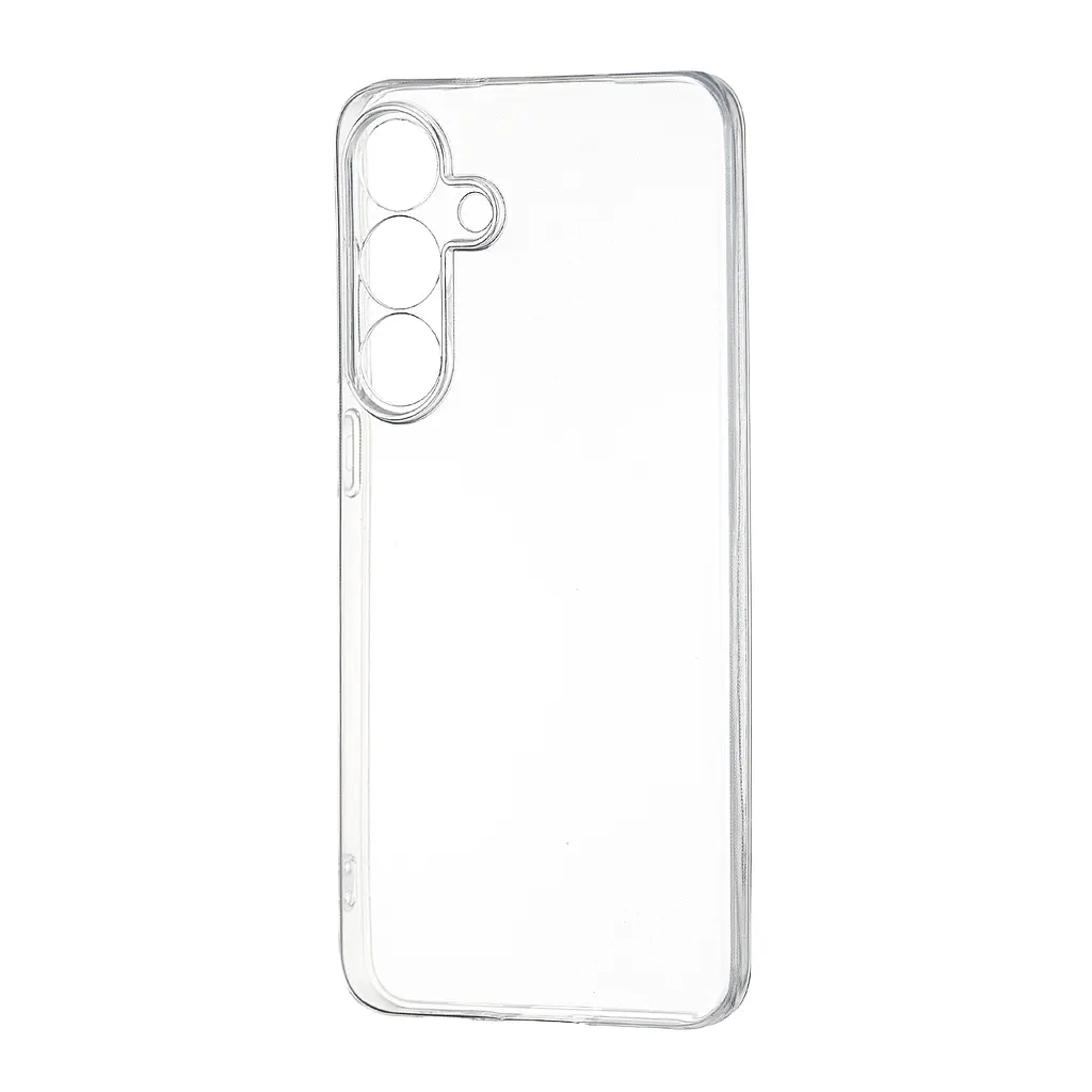 Чохол Silicone Case WS Protected Camera Samsung Galaxy S25 FE Прозорий