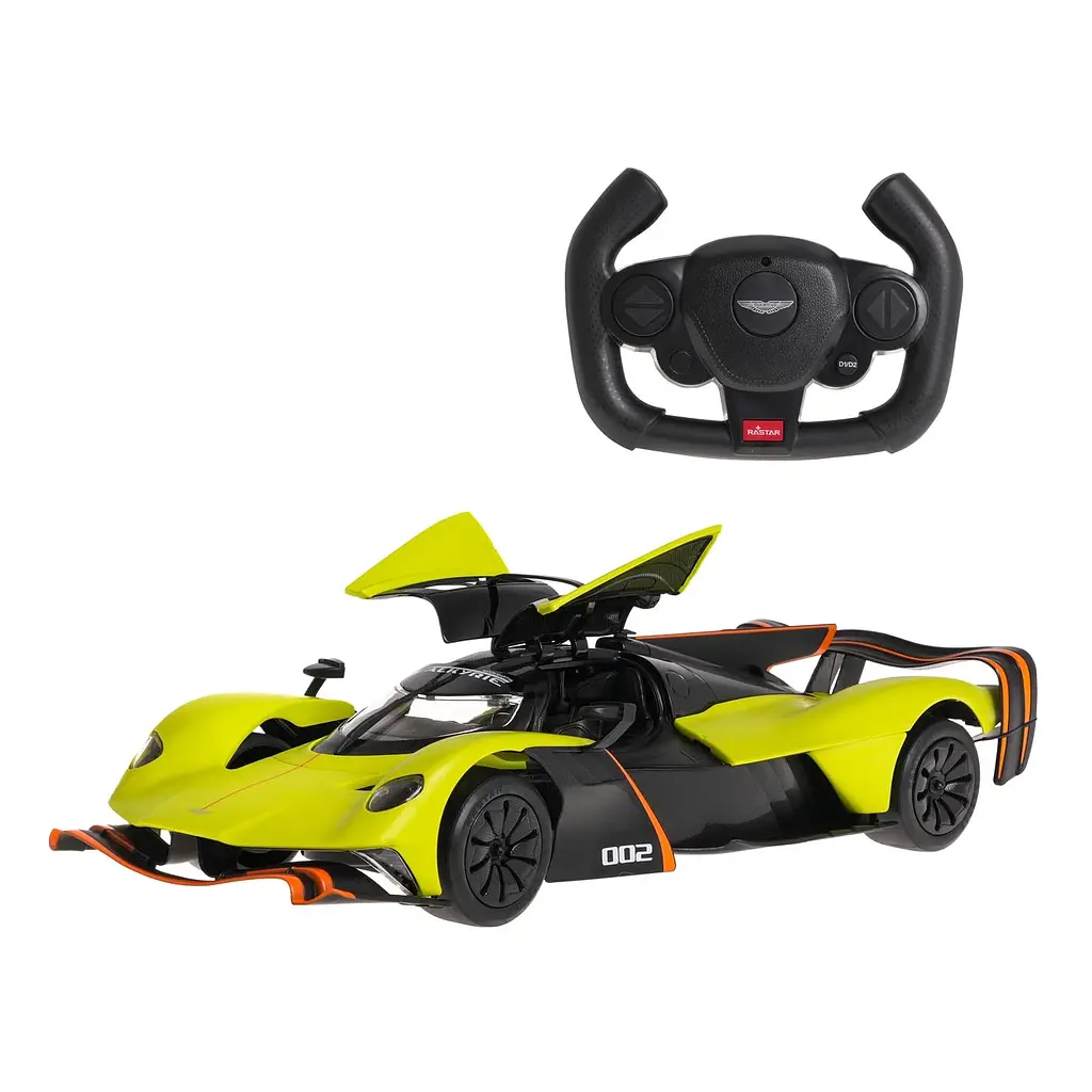 Машинка RASTAR Aston Martin Valkyrie AMR Pro R/C 1:14 зеленый 92100 - фото 5