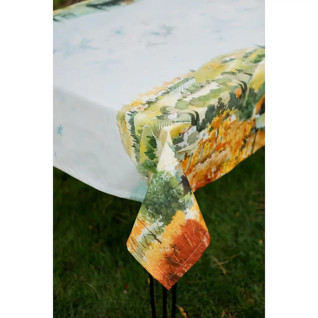 Скатертина Прованс Digitale Деревця 220х134 см (15436) - фото 5