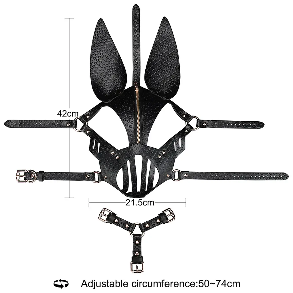 Маска - Rebellion Reign Dark Bunny Mask - фото 9