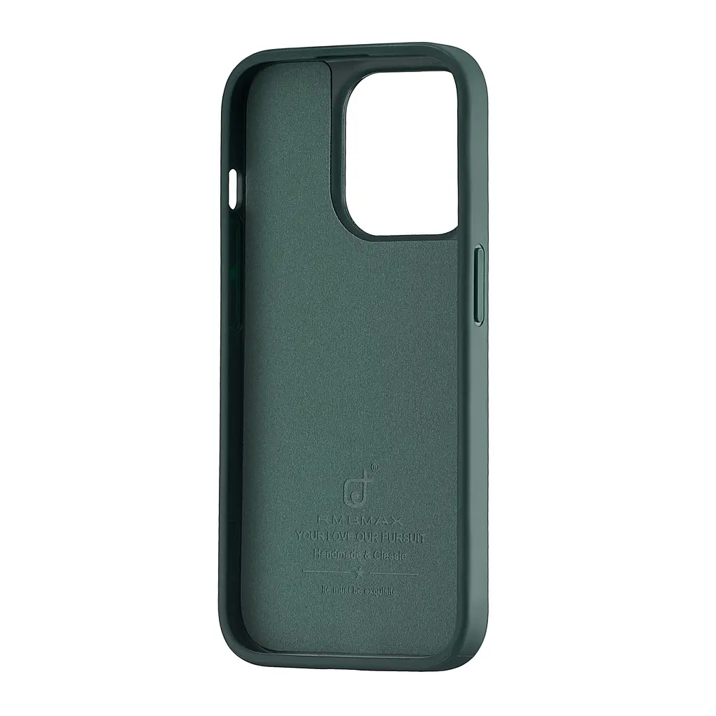 Чохол Jinduka Leather Ringo iPhone 15 Pro Green - фото 3
