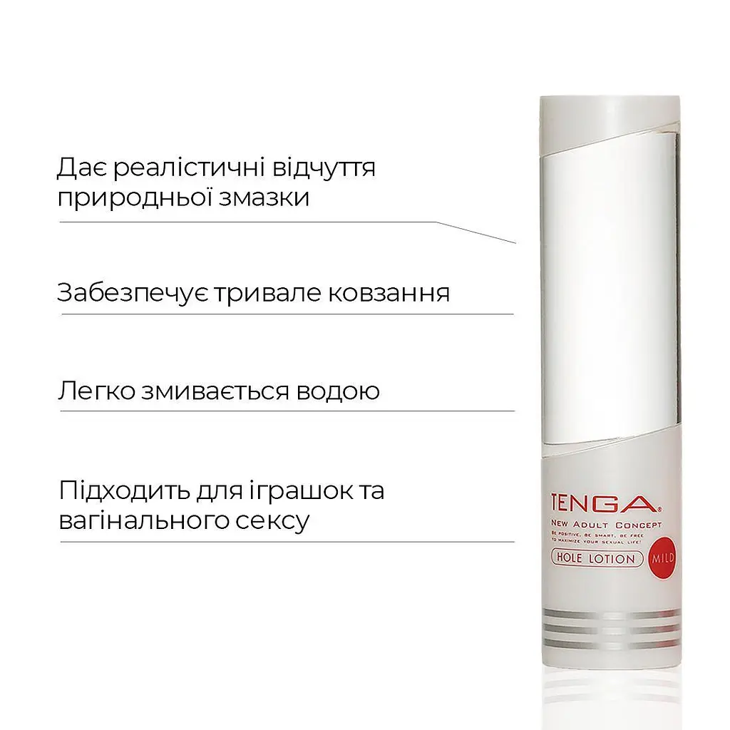Лубрикант для мастурбаторів Tenga Hole Lotion (170 мл) на водній основі, Мʼякий - фото 3