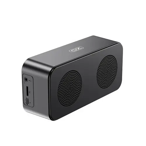 Акустична система XO F41 Mirror Clock bluetooth Speaker Чорна 6920680846139