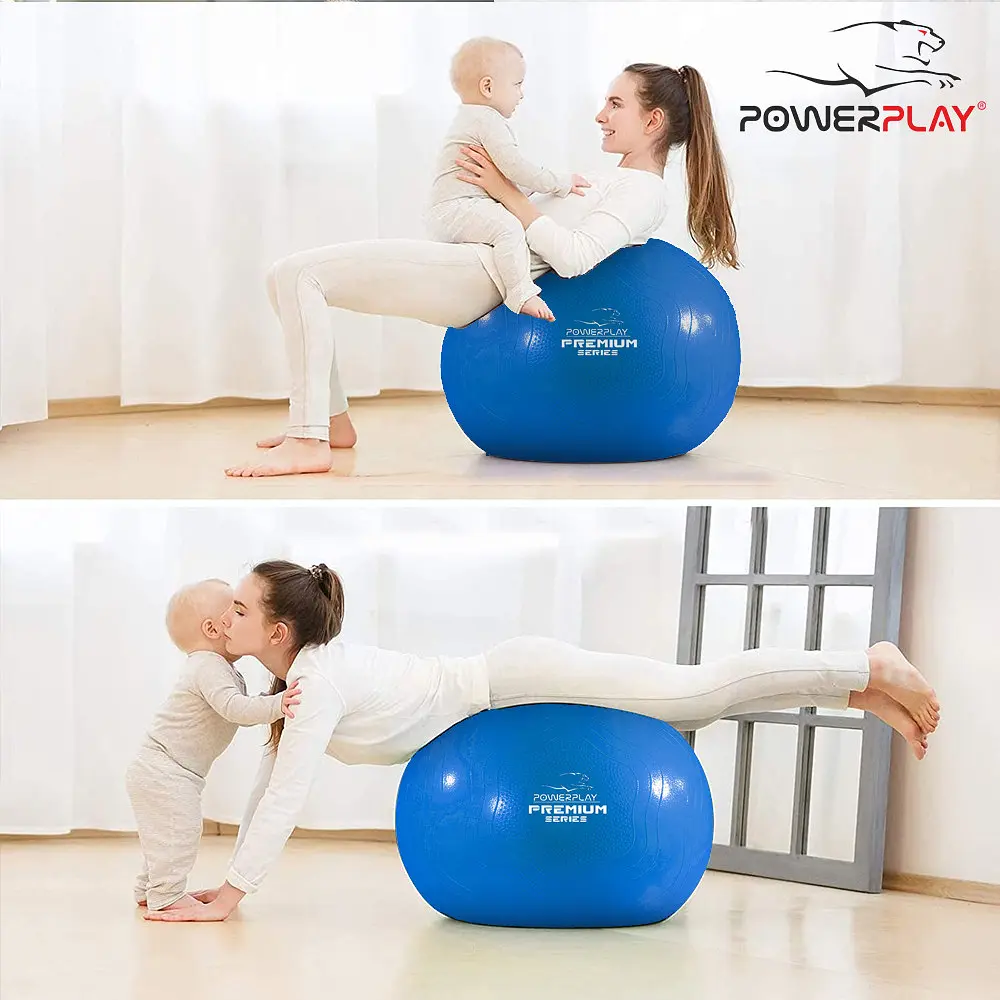 Мяч для фитнеса PowerPlay 65х65 см fit0007299 - фото 10