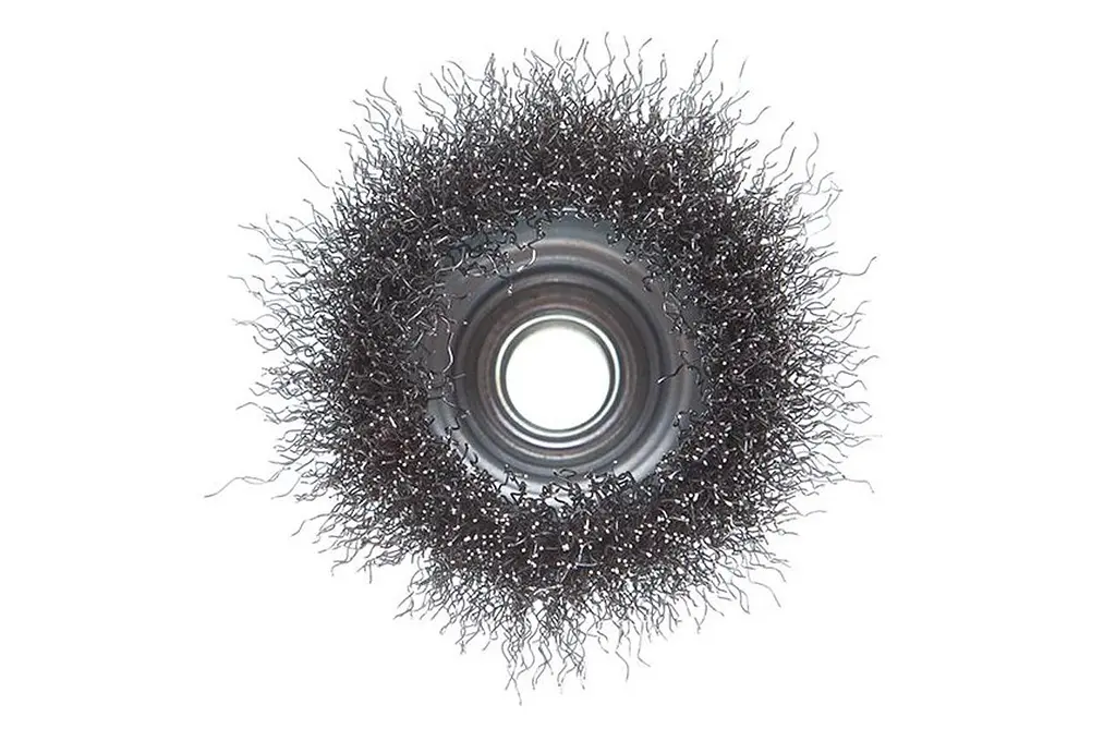 Корщітка Intertool для болгарки УШМ дротяна щітка чашкова 65 мм рифлена BT-1065 - фото 2