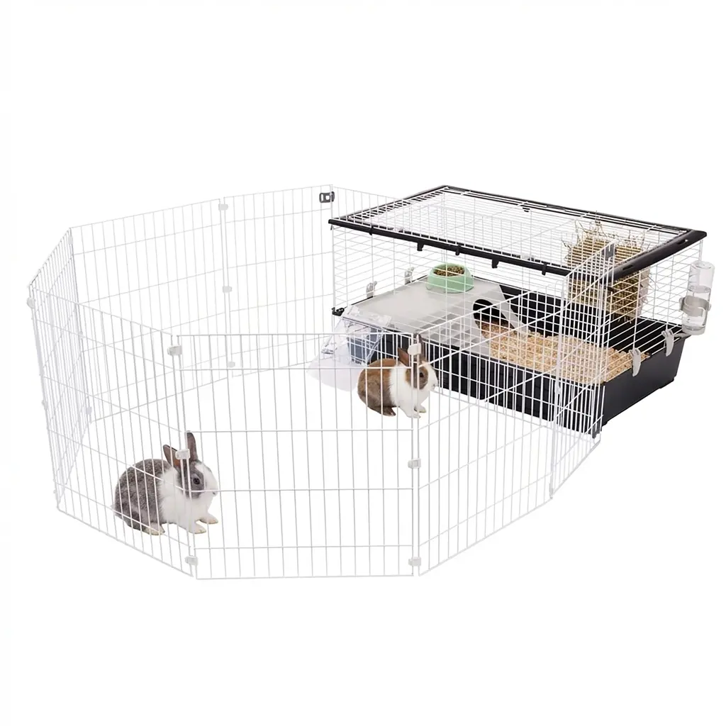 Клітка для кроликів та морських свинок Ferplast Parkhome 100 95x177,5x56 см 57067870 - фото 2