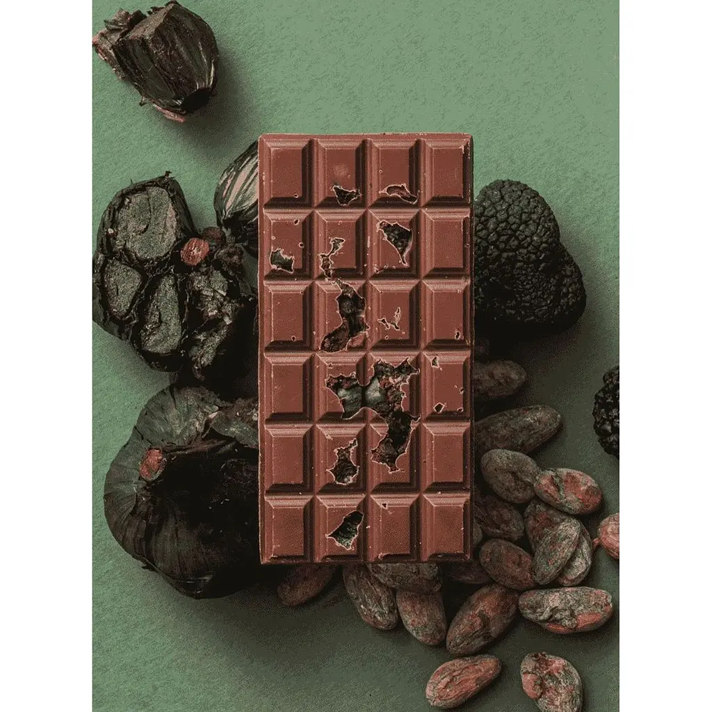 Шоколад чорний Healthy Choice 55% з чорним часником та трюфелем 25 г - фото 5
