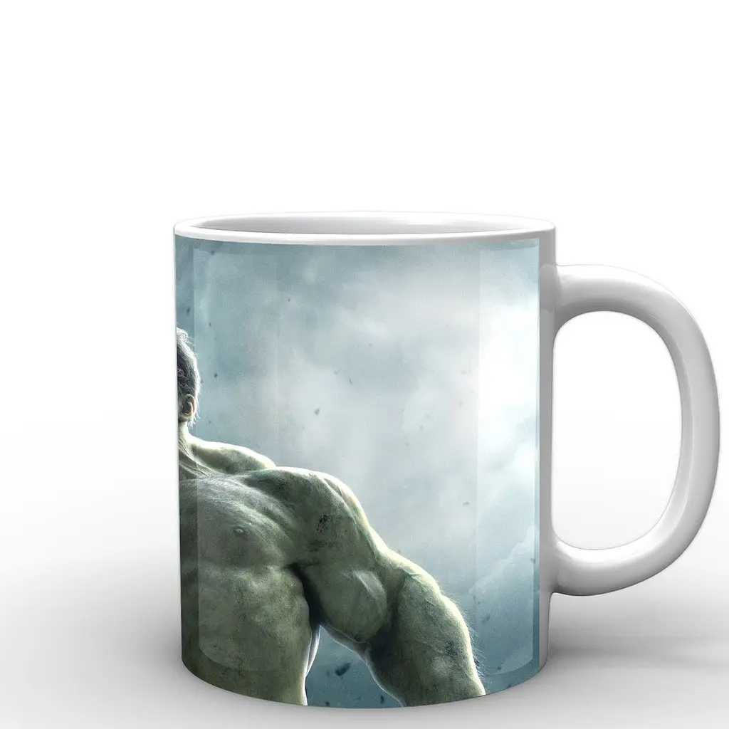 Кухоль GeekLand Халк Hulk avengers hulk HU.02.016 330 мл білий - фото 3