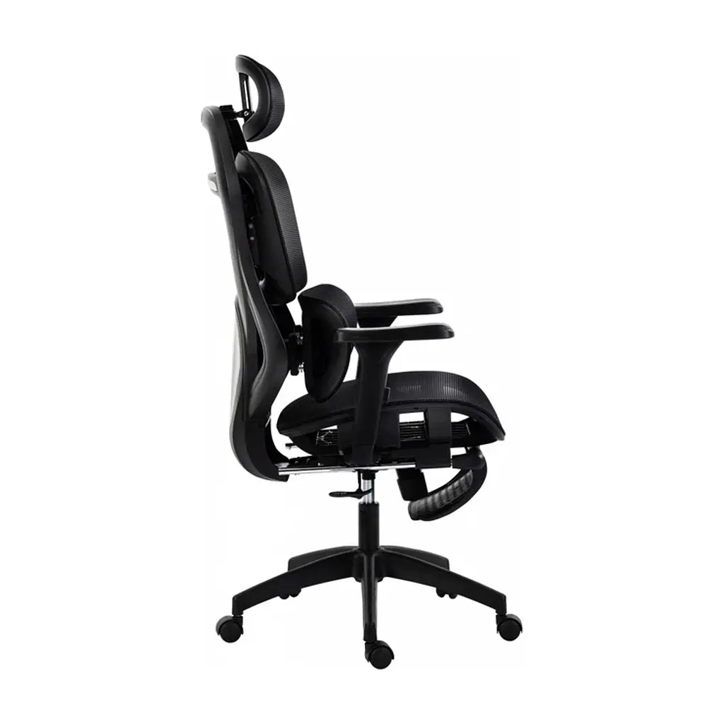 Крісло ігрове GT Racer X-4412 Black (X-4412 Black/Black) - фото 3