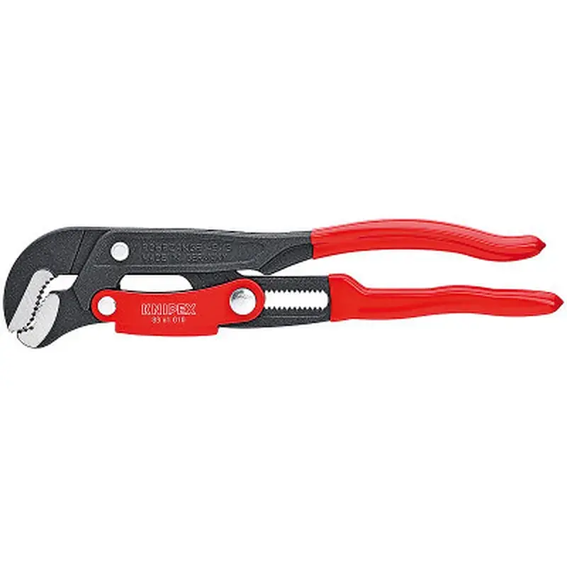 Ключ трубний KNIPEX з S-подібним змиканням 330 мм 83 61 010