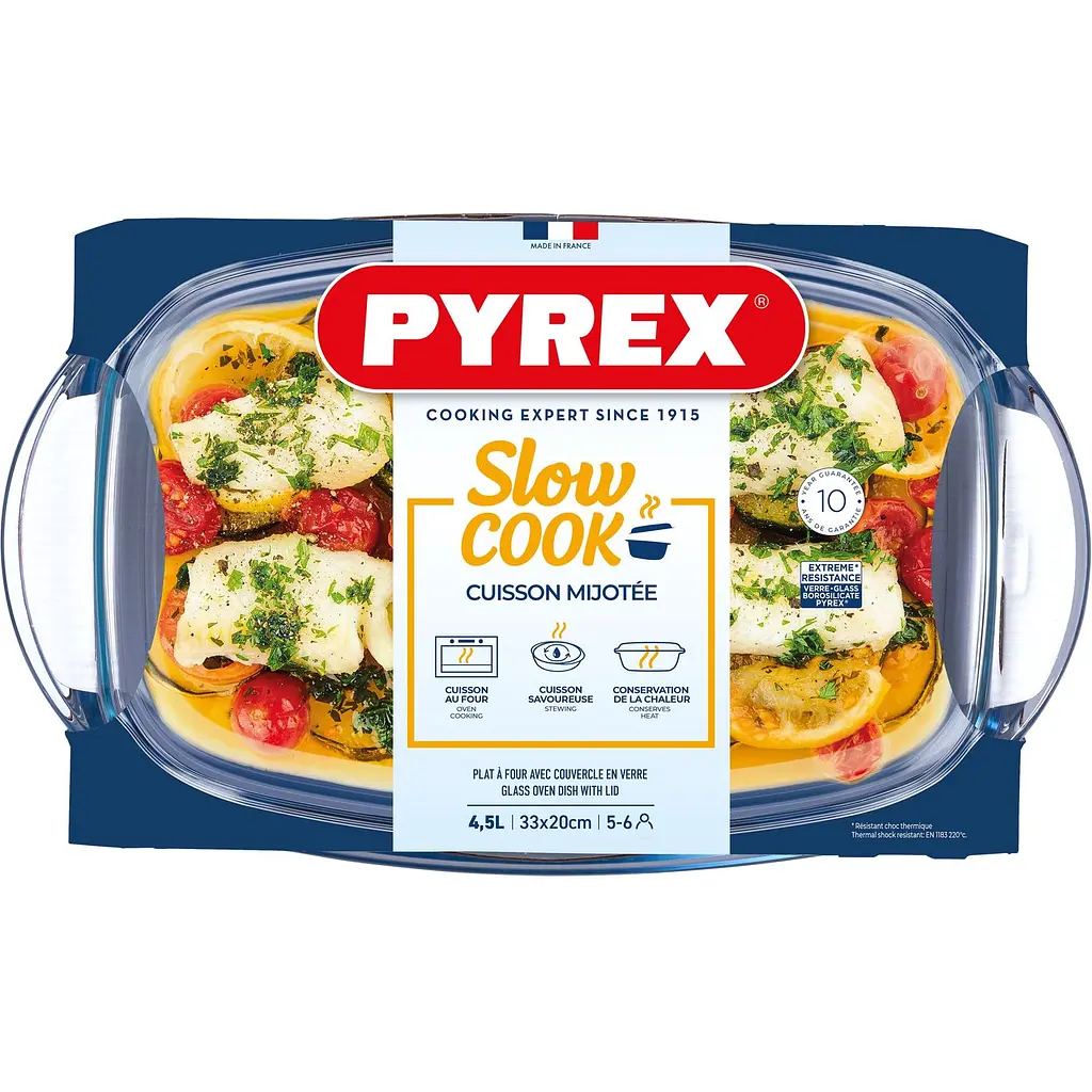 Каструля Pyrex прямокутна 2.9 л +1.6 л (465A000/7644) - фото 2