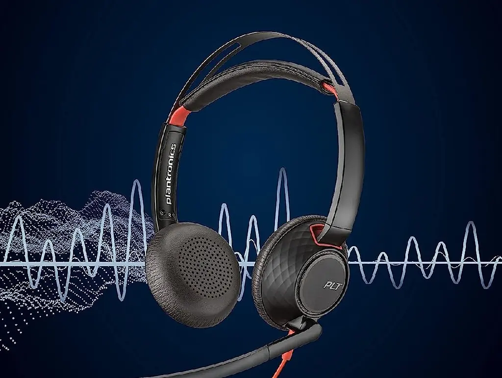 Гарнітура Poly комп'ютерна стерео On-ear Blackwire 5220 USB-A USB-C 3.5 мм односпрямований noise canceling чорний (8X231AA) - фото 4