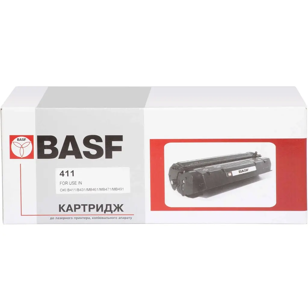 Картридж тон. BASF для OKI B411/431/ аналог 44574702/44574705 Black ( 3000 ст.) (BASF-KT-B411B) - фото 2