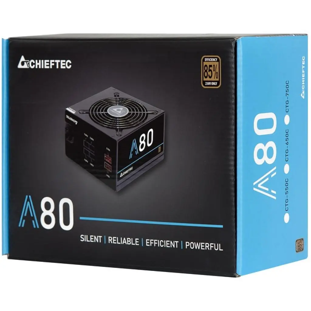 Блок живлення Chieftec 750W (CTG-750C) - фото 2
