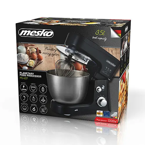 Міксер планетарний - тістоміс Mesko MS 4217 3,5л - фото 9