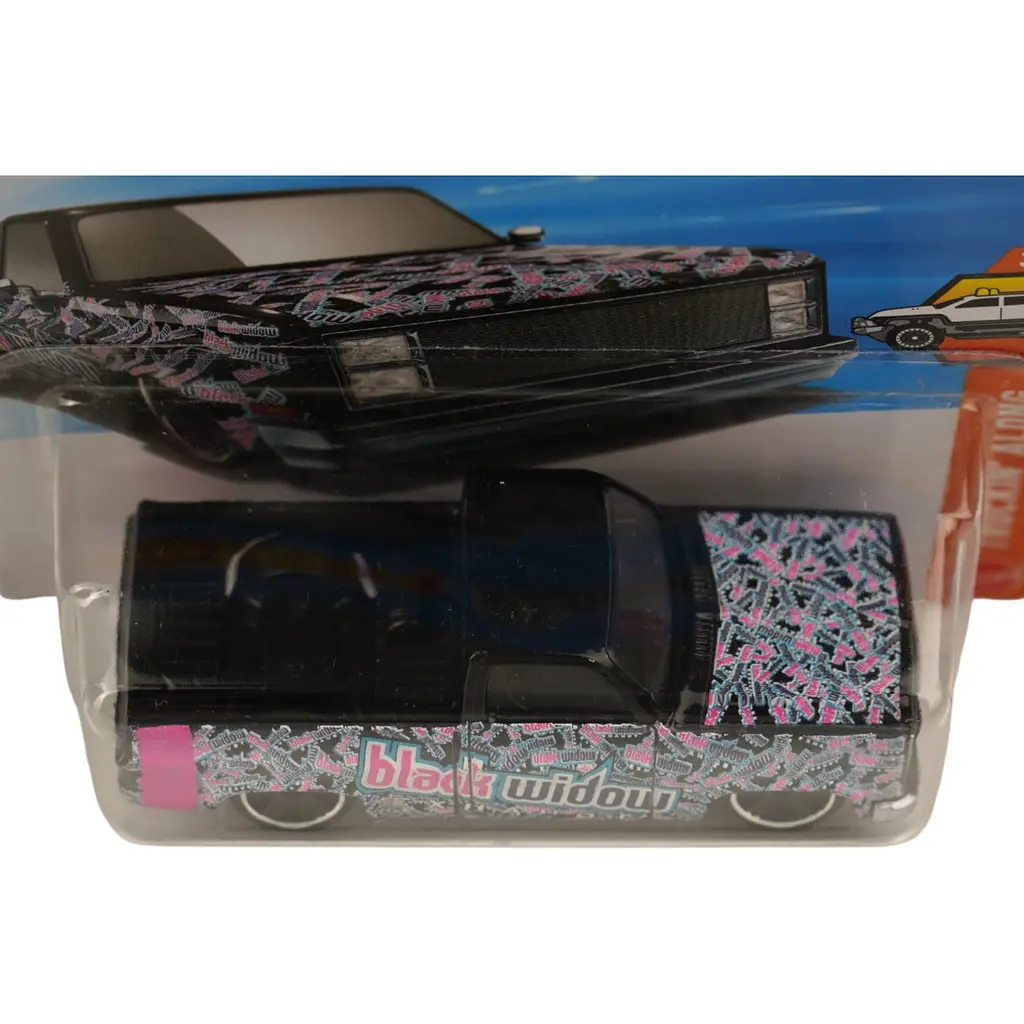 Базовая машинка Hot Wheels Tracking Along 83 Chevy Silveerado черная (5785) JJJ13-N521 - фото 2