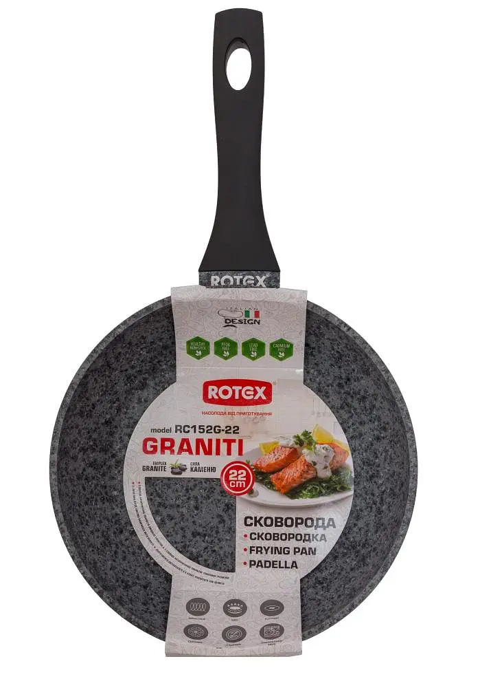 Сковорода Rotex RC152G-22 Graniti - фото 4
