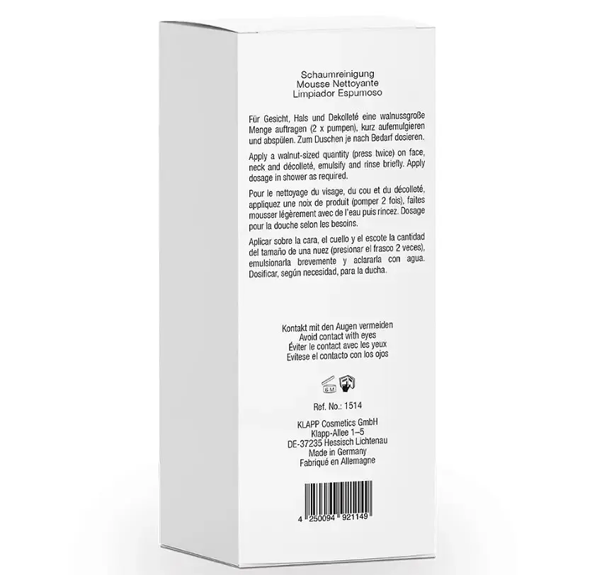 Пінка для обличчя Klapp C Pure Foam Cleanser очищувальна 200 мл - фото 3