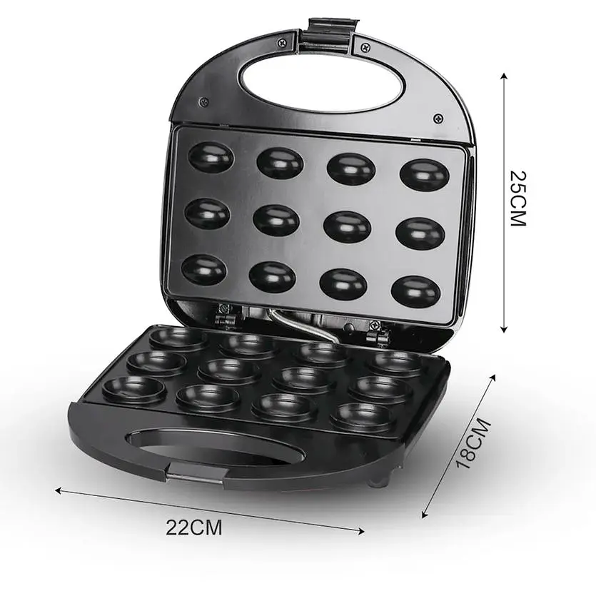 Горішниця притискна XPRO R.246 з антипригарним покриттям чорна (41351-R.246_374) - фото 4